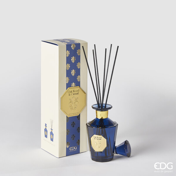 EDG – Enzo De Gasperi Profumatore Bottiglia Goldlily 230ml + Bastoncini h 16  oak wood